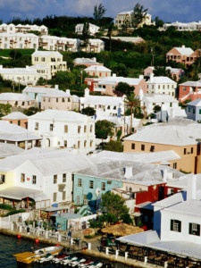 Modern day St. George's Town, Bermuda