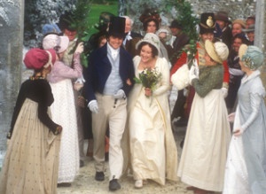 Lizzy and Darcy wedding