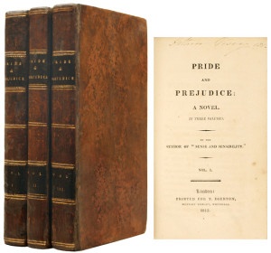 First Edition of Jane Austen’s Pride & Prejudice (1813)