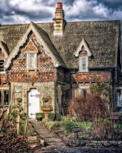 A pretty cottage Charlotte Lucas' house near Rosings Park