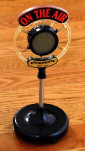 On The Air Novelty Microphone Creative Commons Attribution-Share Alike 2.0