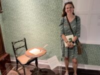 Visiting Jane Austen's writing table